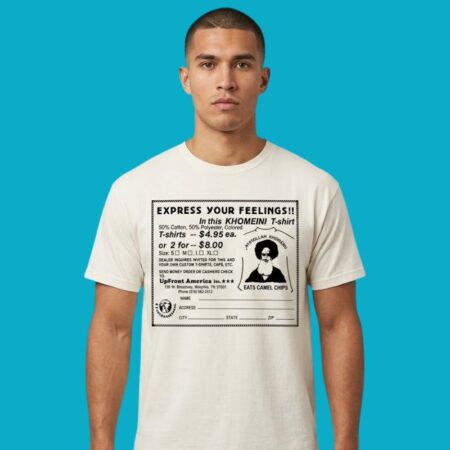Vintage Political Satire Camel Chips Graphic Tee