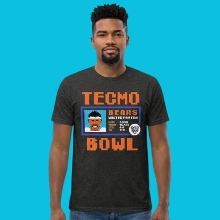 Walter Payton Chicago Football Tecmo Bowl Legend Shirt