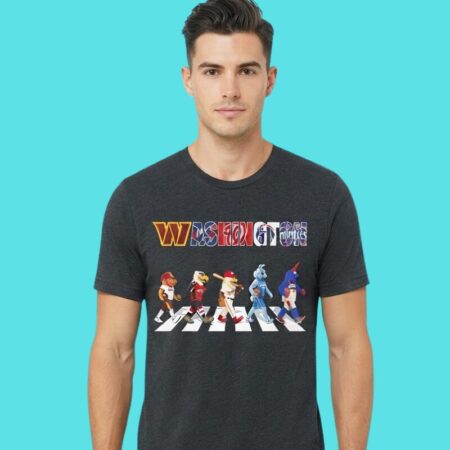 Washington Sports Mascots Abbey Road Tee