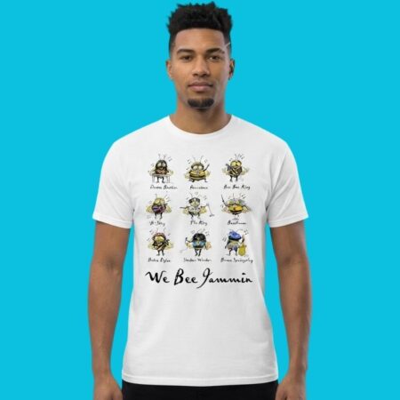We Bee Jammin Musical Bees Parody Pun Shirt