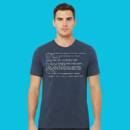 Windows BSOD Page Fault In Nonpaged Area IT Humor T-Shirt