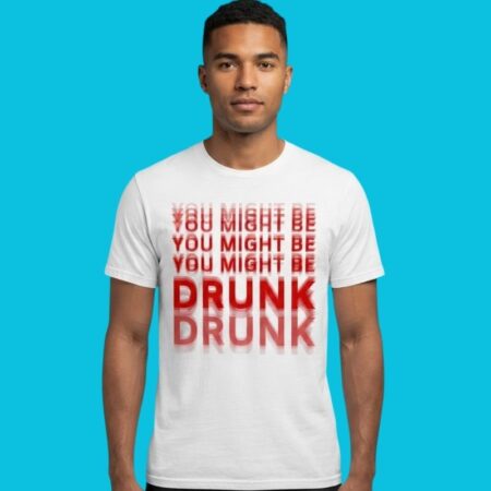 You Might Be Drunk Sarcastic Statement T-Shirt